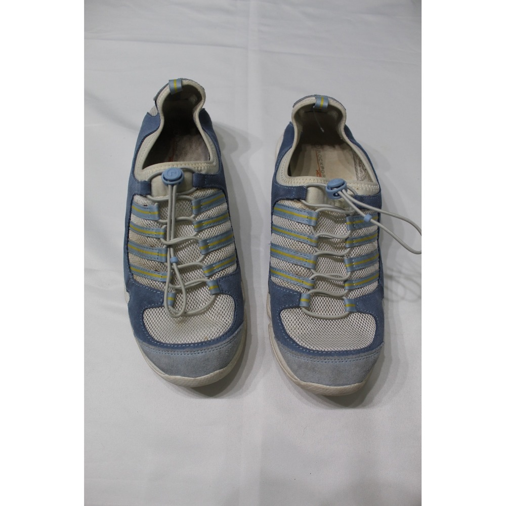 Rockport XCS Blue Suede Mesh‎ Washable Walking Shoes K73513 Womens 9W